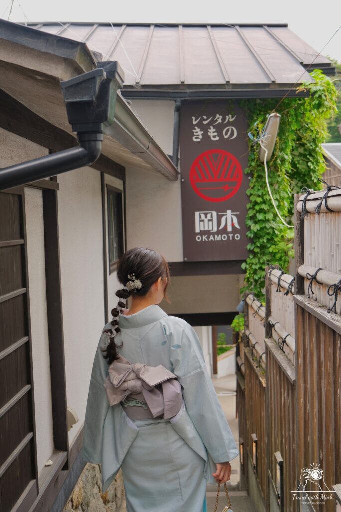Kimono rental Okamoto Kyoto