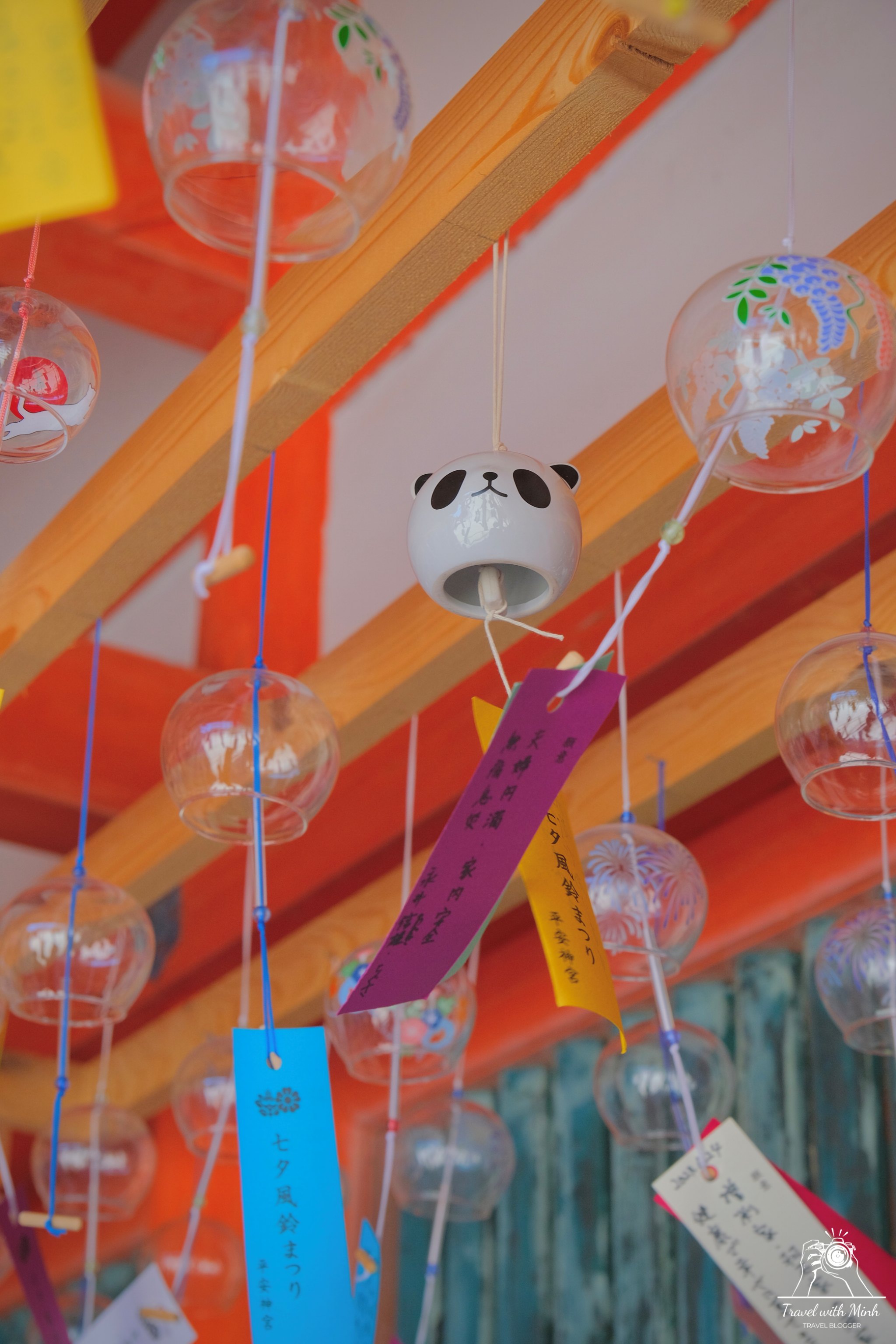 72 wind chimes in kyoto