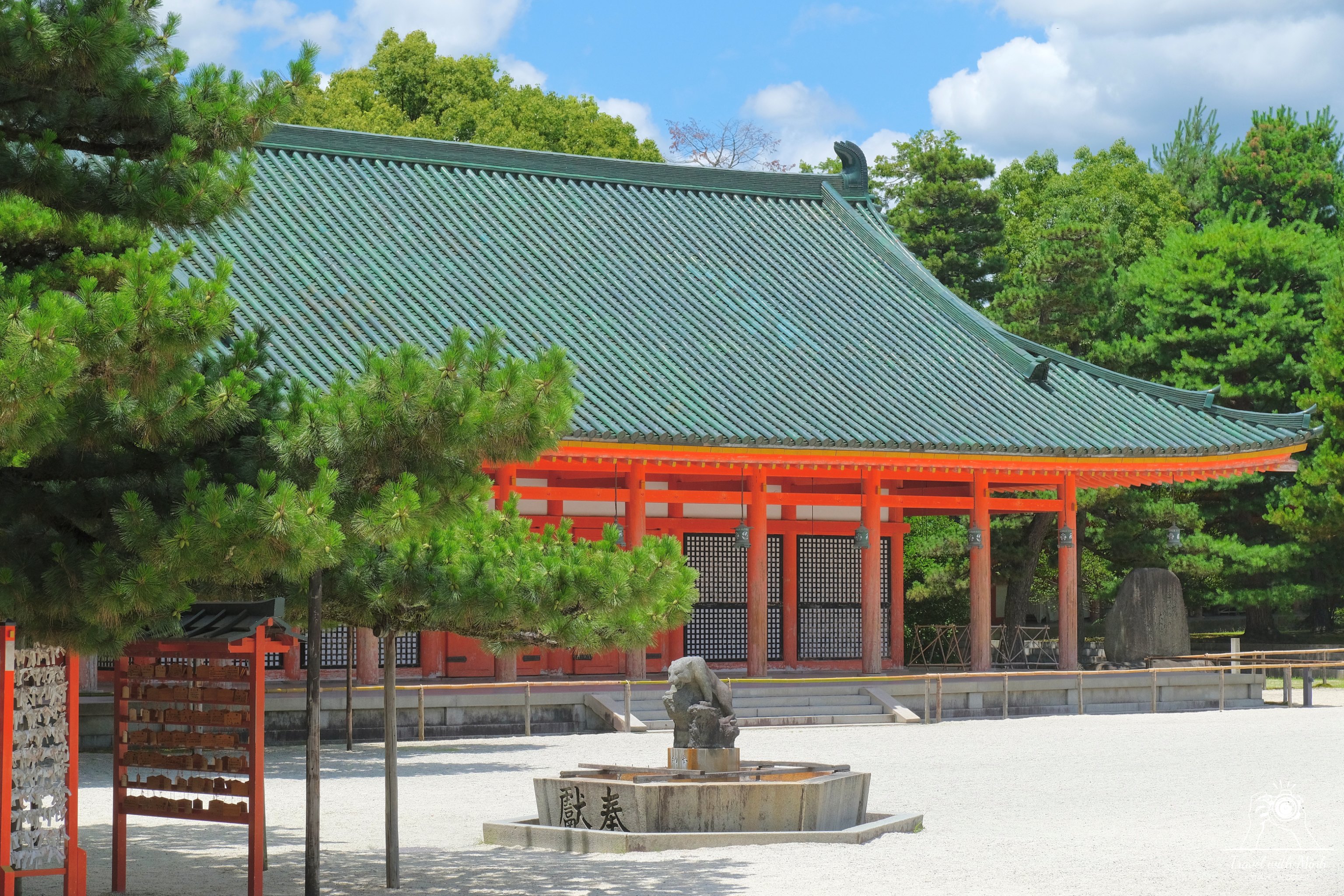 9 heian shrine kyoto