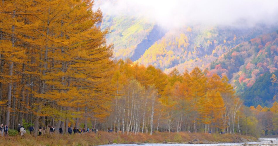 Kamikochi-autumn-nagano
