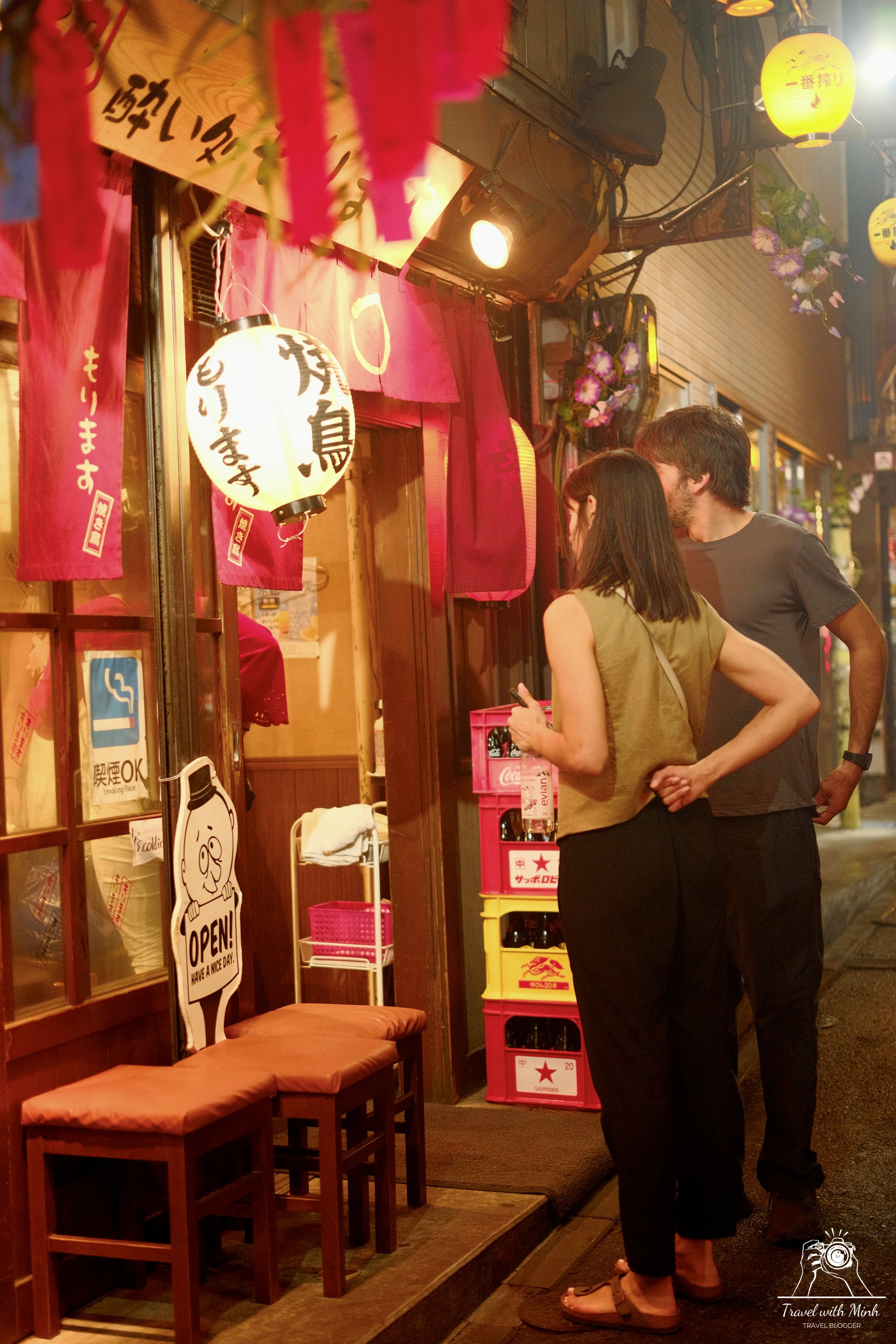 Travelwithminh 56 con hem nho o shinjuku omoide yokocho 1