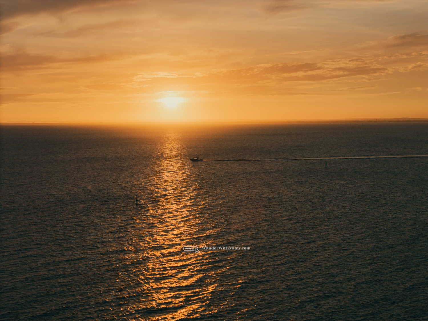 Sunset at Brighton Beach